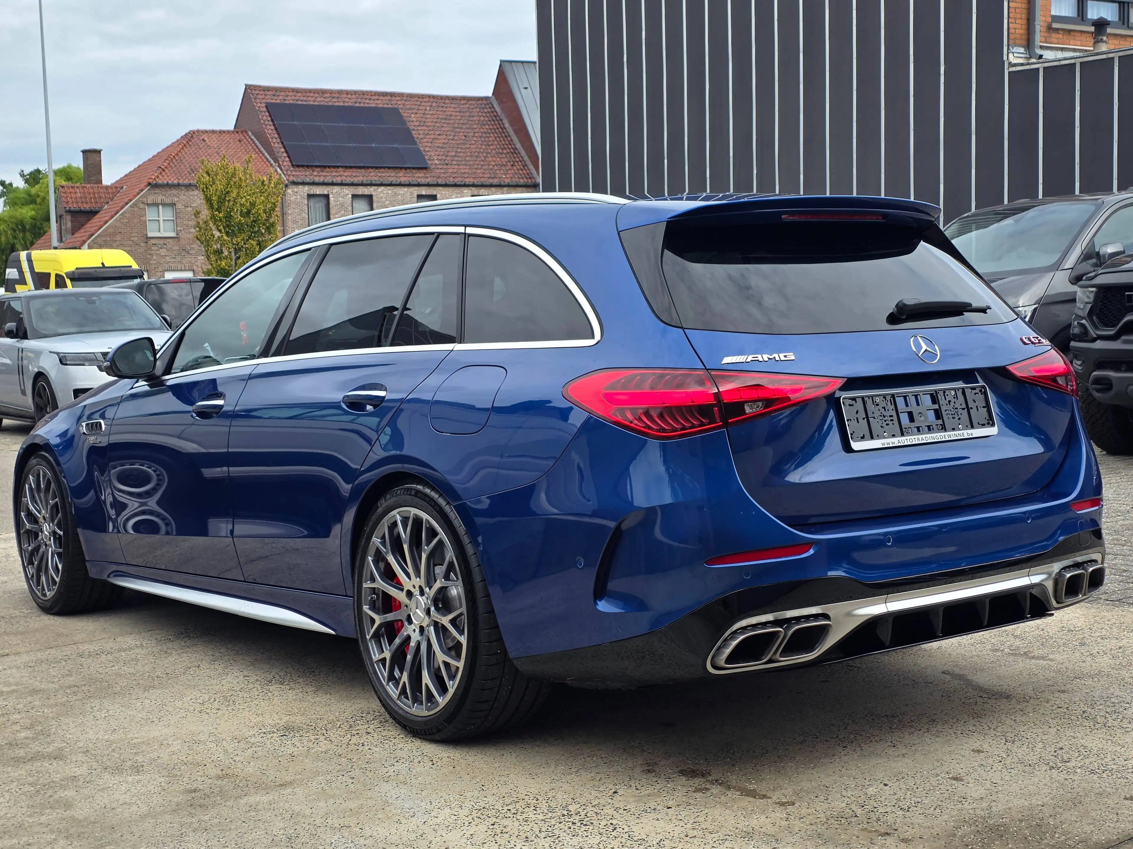 Mercedes-Benz C 63 AMG S E Performance - 680 PK - Spectral Blue - ALS NIEUW — photo 8