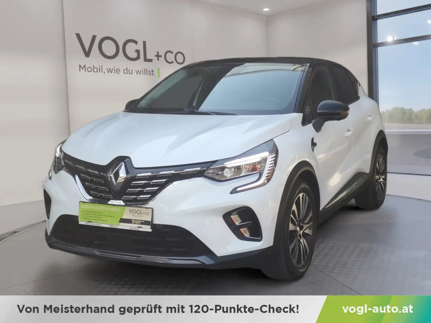 Renault Captur Initiale Paris Blue dCi 115PS EDC Weiß - 1