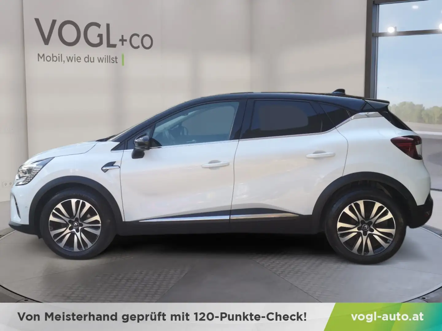 Renault Captur Initiale Paris Blue dCi 115PS EDC Weiß - 2