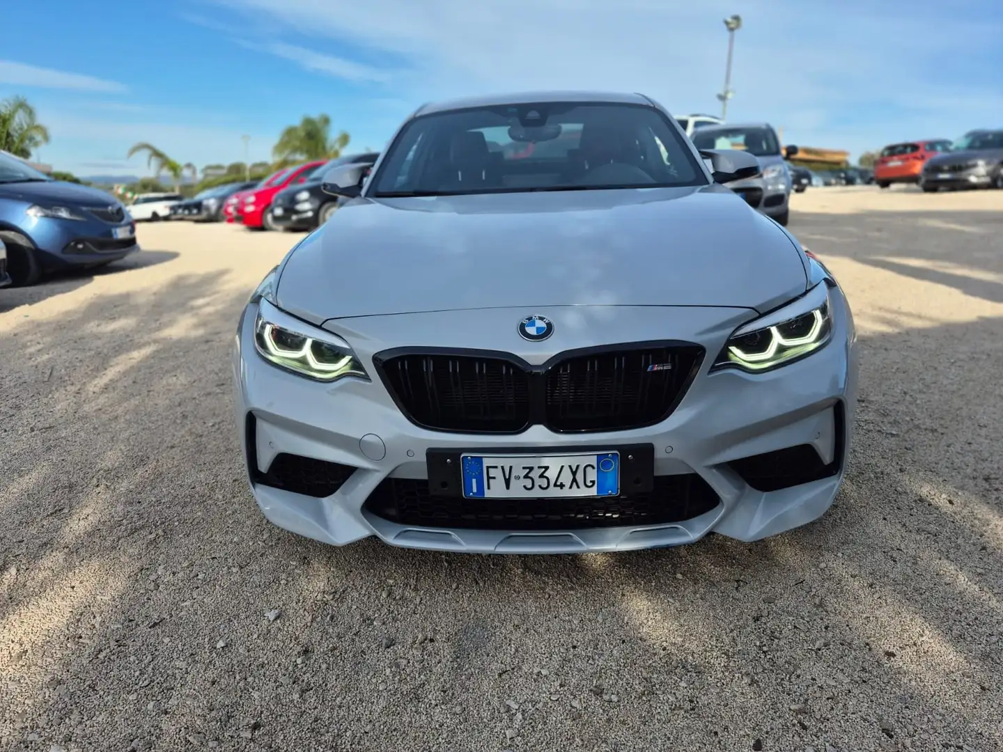 BMW M2 M2 F87 Coupe 3.0 Competition Akrapovic 411cv dkg Bianco - 2