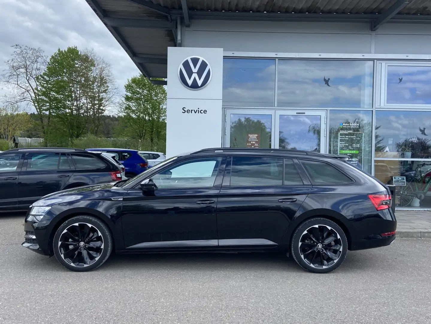 Skoda Superb Combi iV 1.4 TSI DSG Sportline 19"+CANTON Schwarz - 2