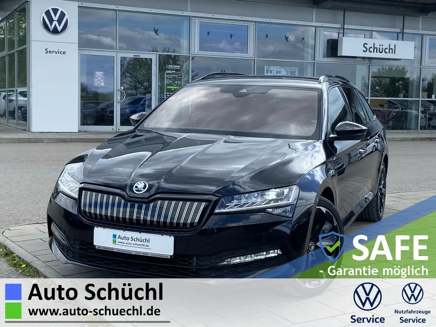 Skoda Superb Combi iV 1.4 TSI DSG Sportline 19"+CANTON Schwarz - 1