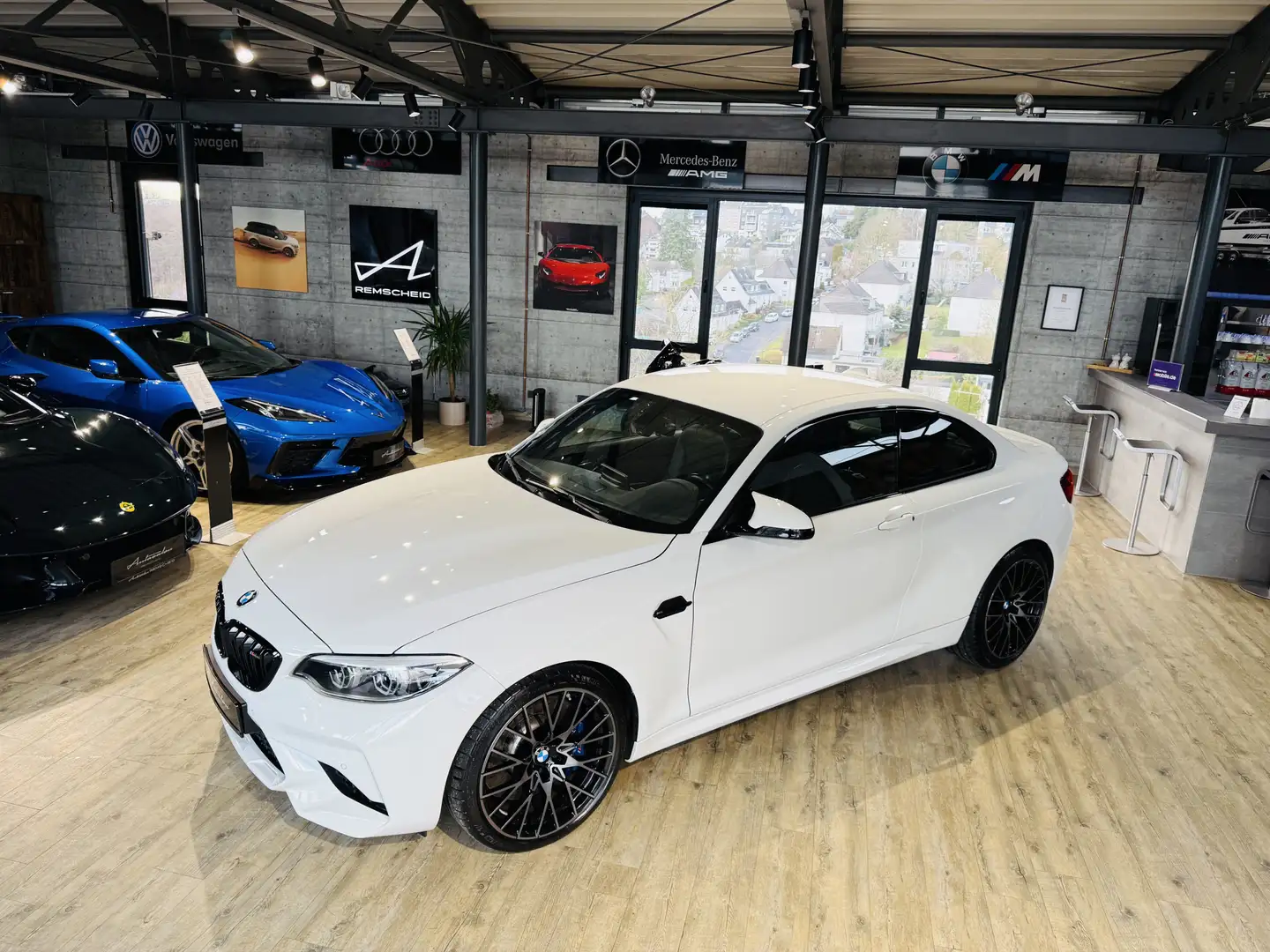 BMW M2 Competition DKG*DEUTSCH*U.FREI*NAVI*LEDER*19Z Weiß - 2