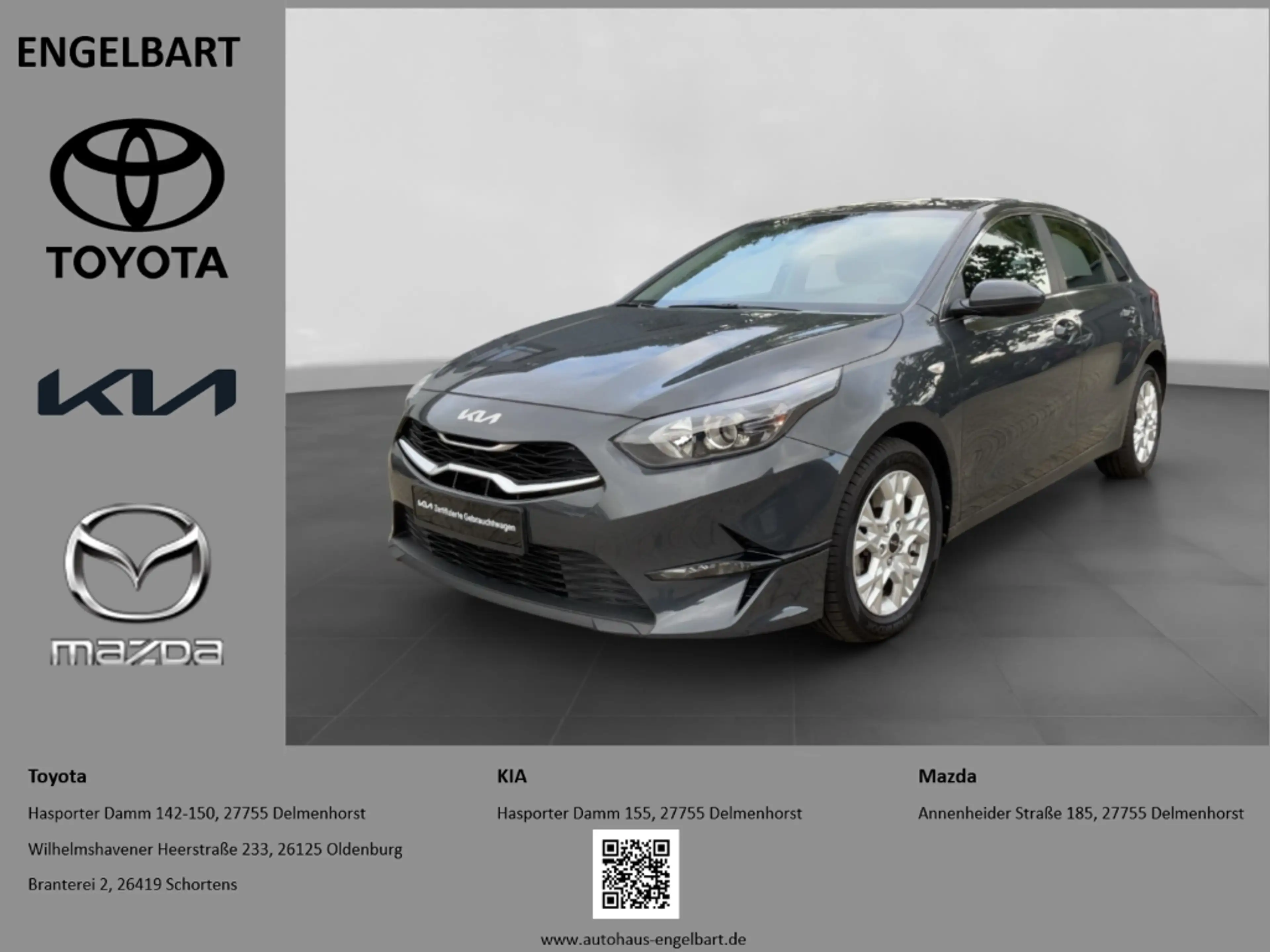 Kia Ceed / cee'd Vision Navi Digitales Cockpit Apple CarPlay Androi