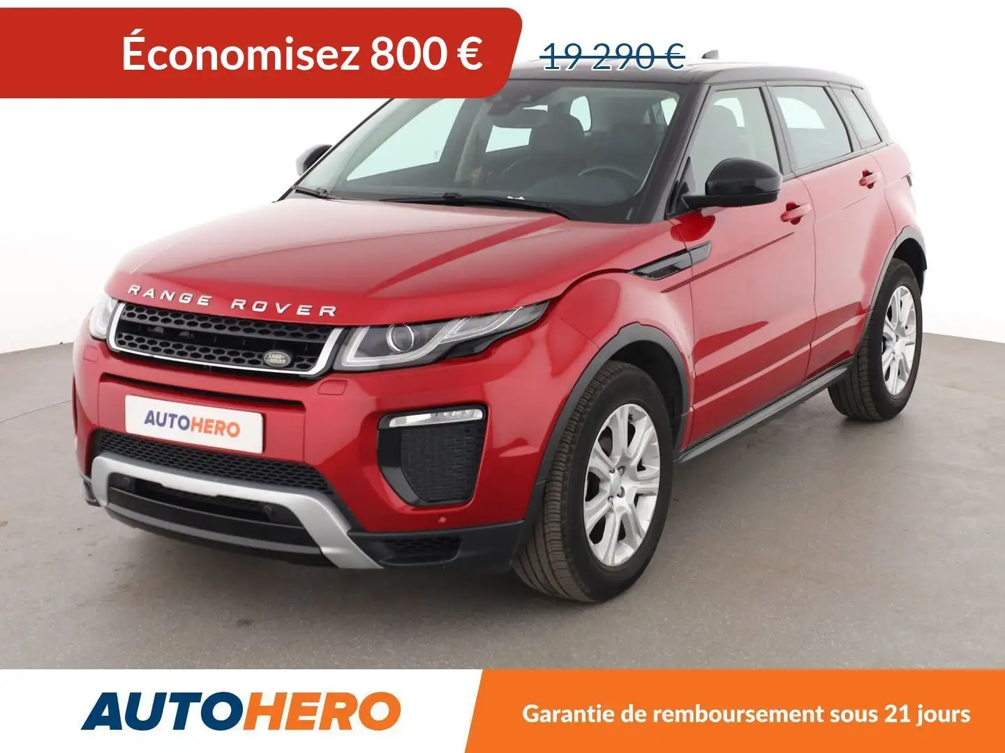 Land Rover Range Rover Evoque 2.0 Td4 SE Dynamic BVA Rouge - 1