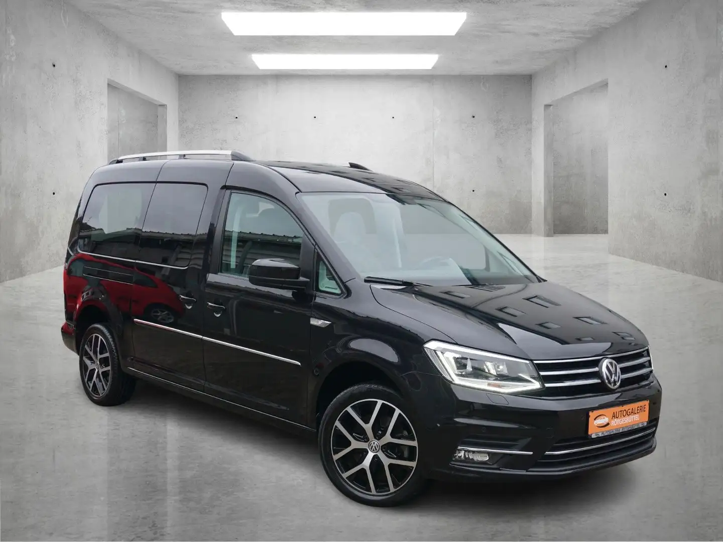 Volkswagen Caddy Maxi 2.0 TDI DSG HIGHLINE *KAMERA*ACC*AHK* Schwarz - 2