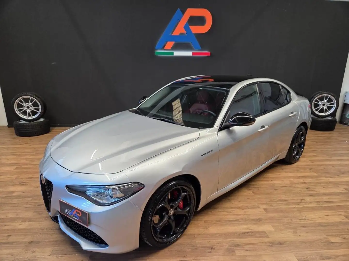 Alfa Romeo Giulia 2.2 Turbodiesel 210 CV AT8 AWD Q4 Veloce Argento - 2