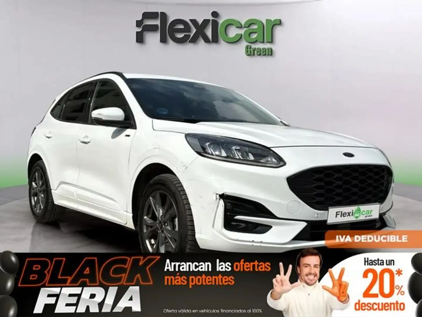Ford Kuga 2.5 Duratec FHEV Vignale AWD Aut. Blanc - 1