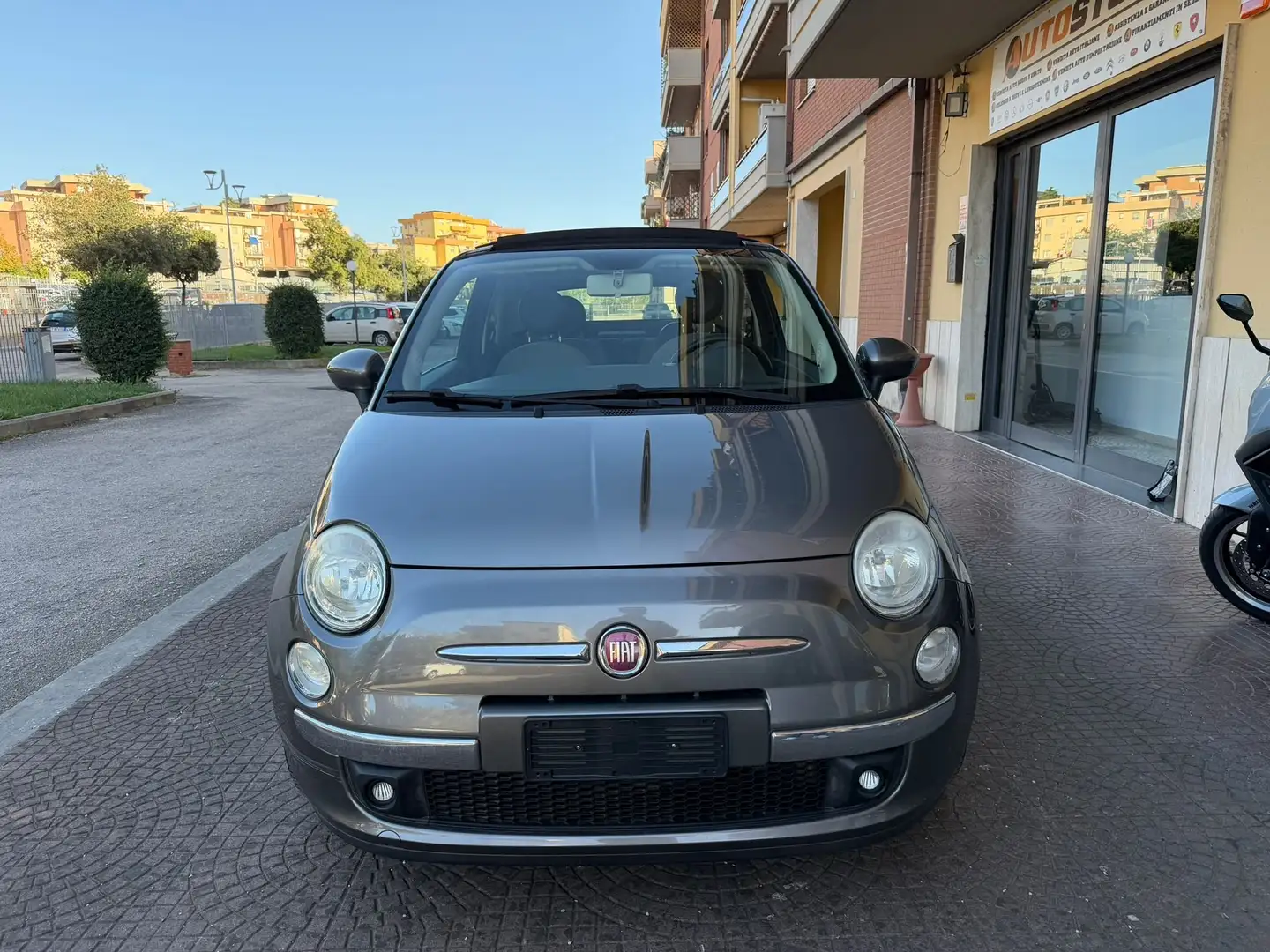 Fiat 500C 500C 1.2 Lounge 69cv UFFICIALE FIAT Gris - 2