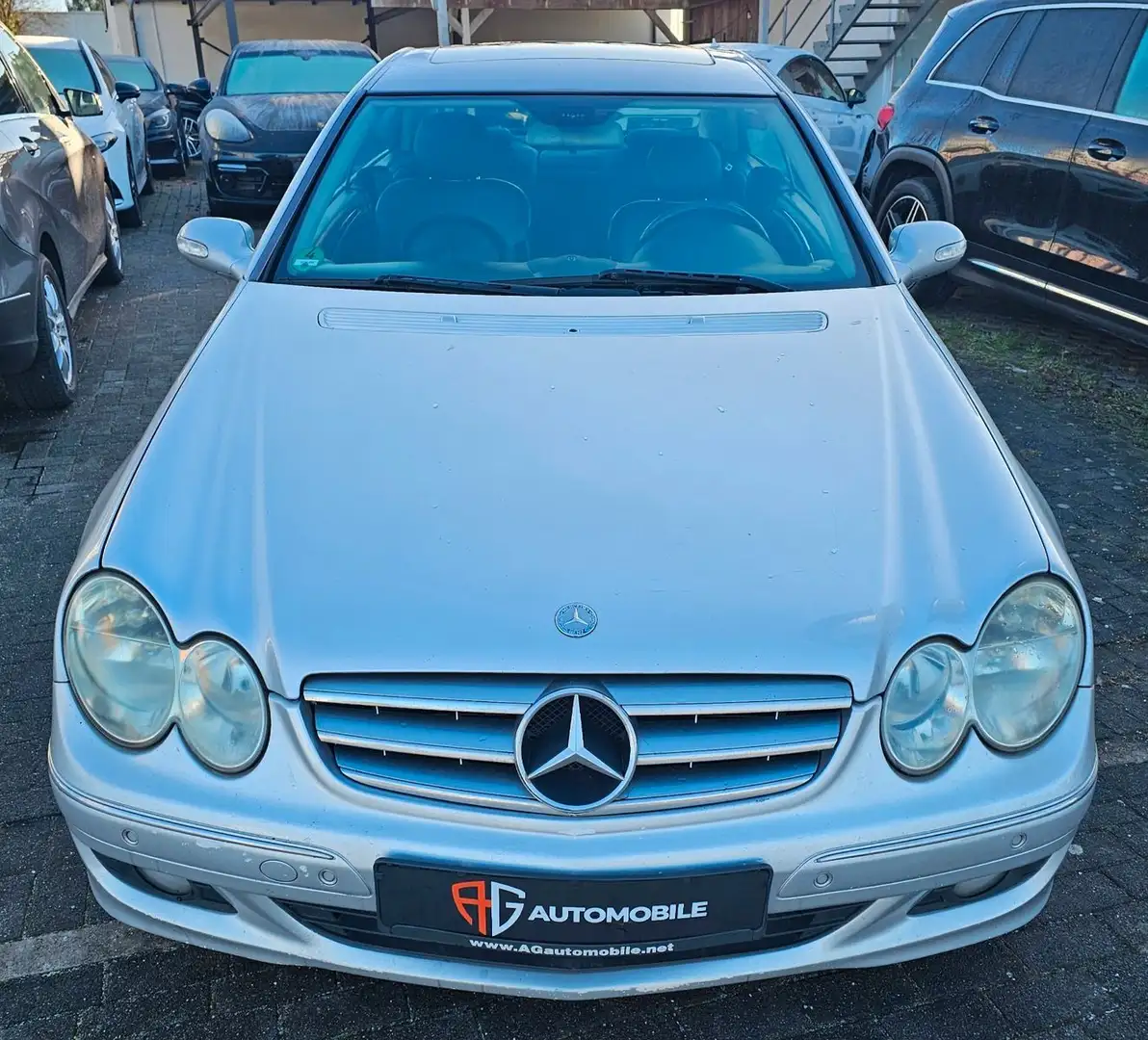 Mercedes-Benz CLK 220 Coupe CDI Silber - 2