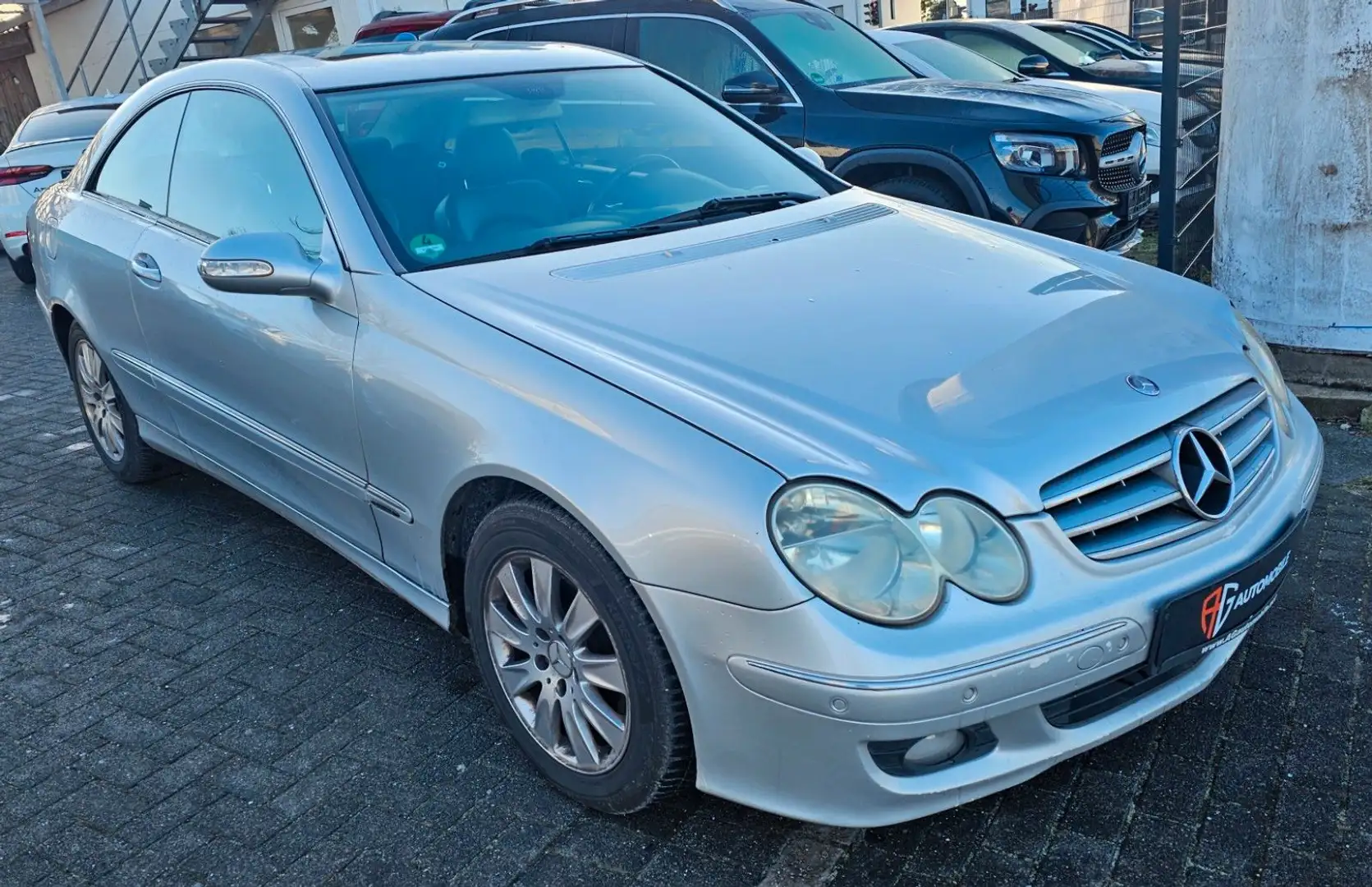 Mercedes-Benz CLK 220 Coupe CDI Silber - 1