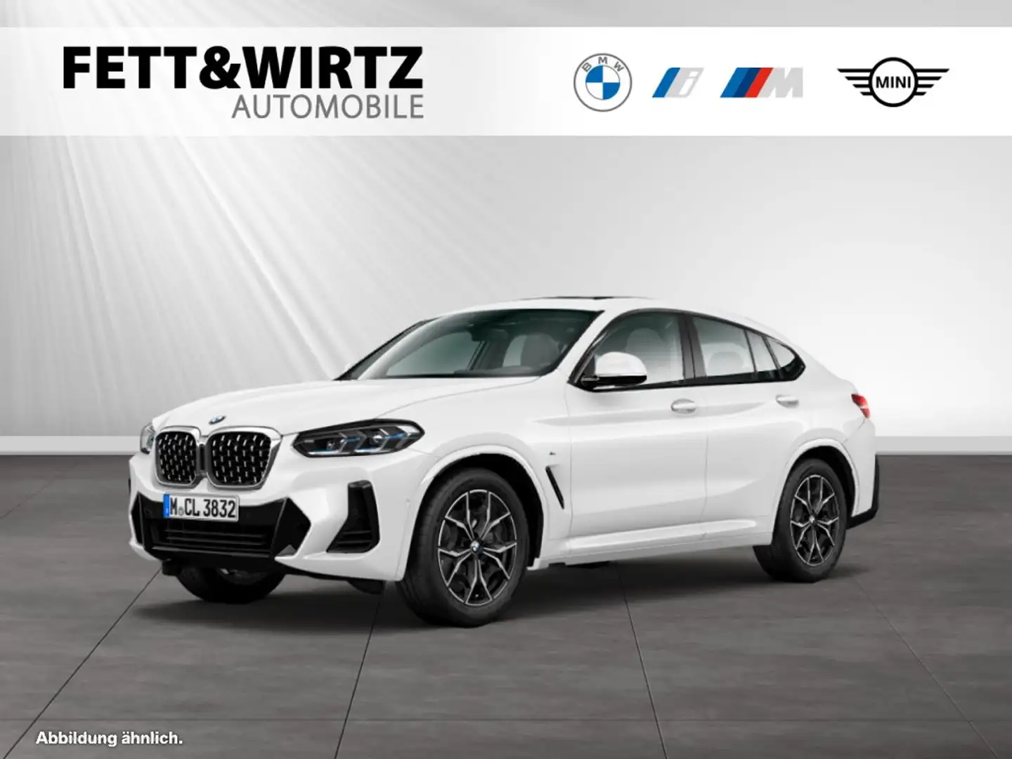 BMW X4 xDrive30d M Sport|AHK|Panorama|Head-Up Weiß - 1