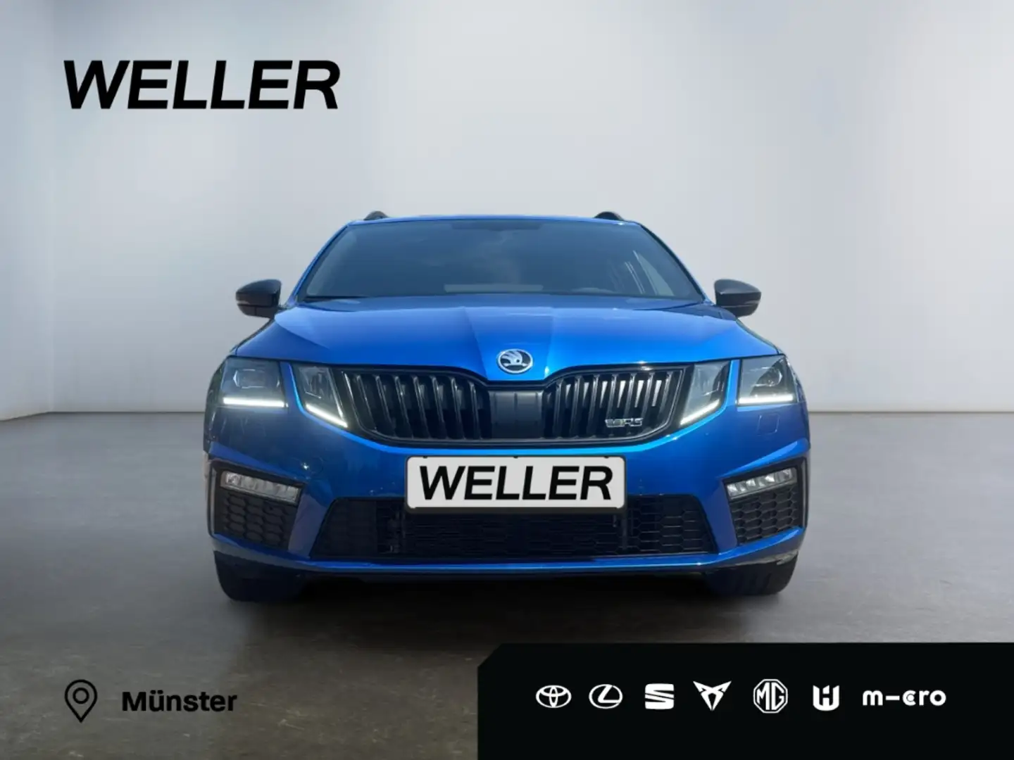 Skoda Octavia Combi 2.0 TSI RS *LED*Alcantara*CarPlay* Blau - 2