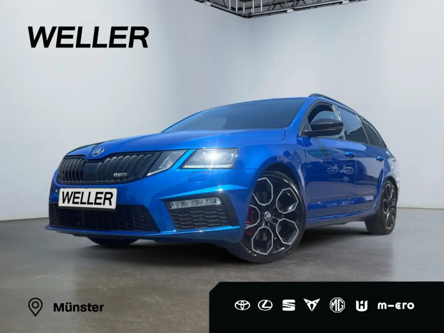 Skoda Octavia Combi 2.0 TSI RS *LED*Alcantara*CarPlay* Blau - 1