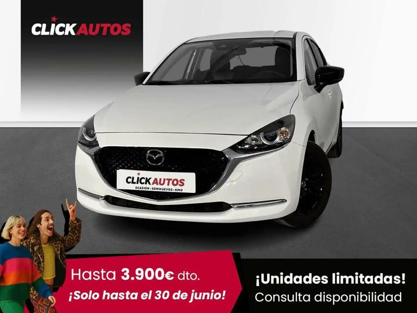 Mazda 2 1.5 e-Skyactiv G 90CV MHEV MT Homura Blanco - 1