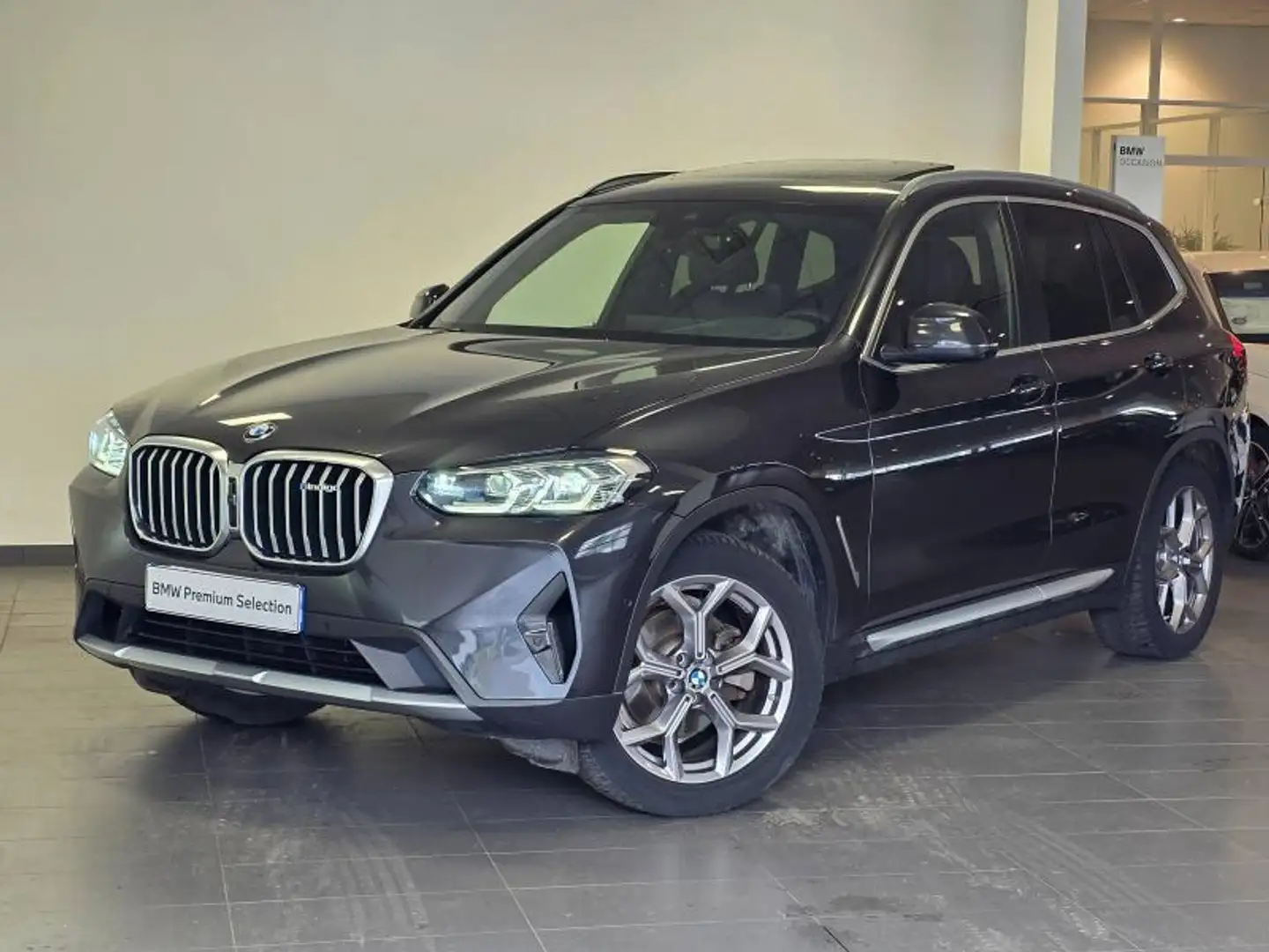 BMW X3 sDrive18d 150ch xLine Gris - 1