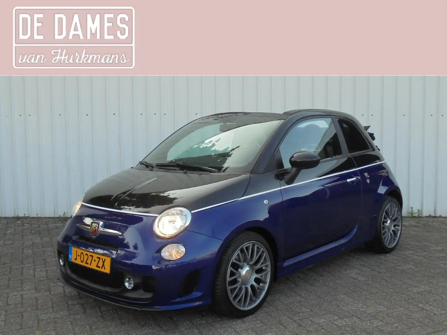 Fiat 500C Abarth 1.4 595 CABRIO ZEER NETJES !! Blue - 1