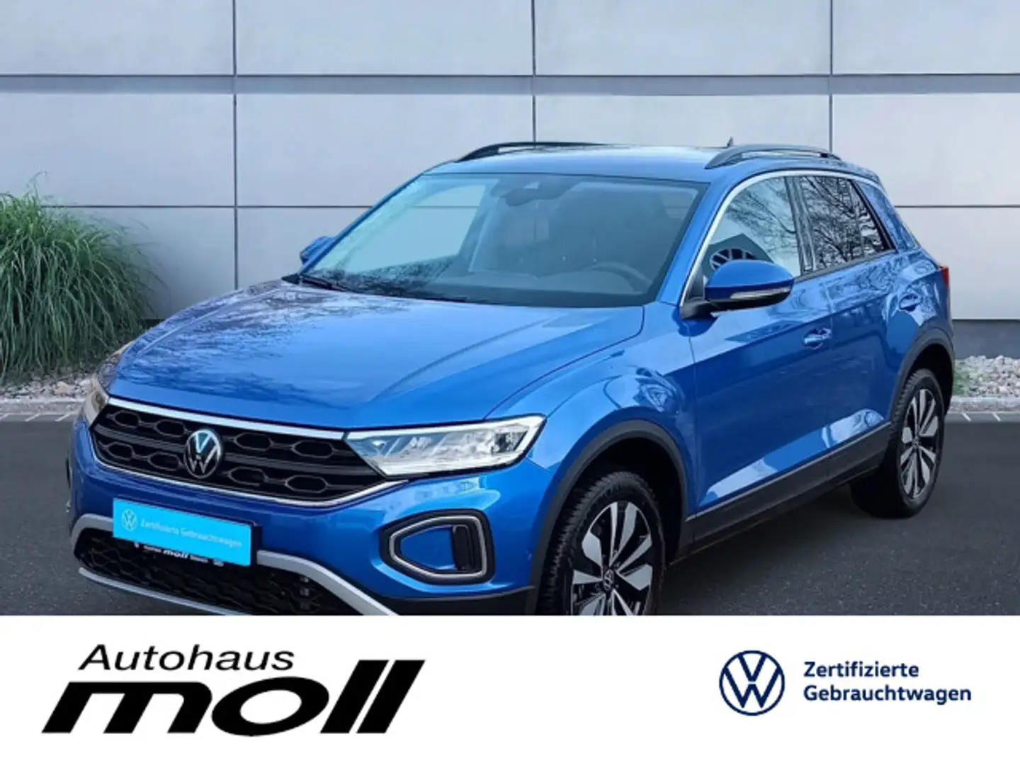 Volkswagen T-Roc T-ROC MOVE 2.0 TDI DSG Kamera Navi Blau - 1