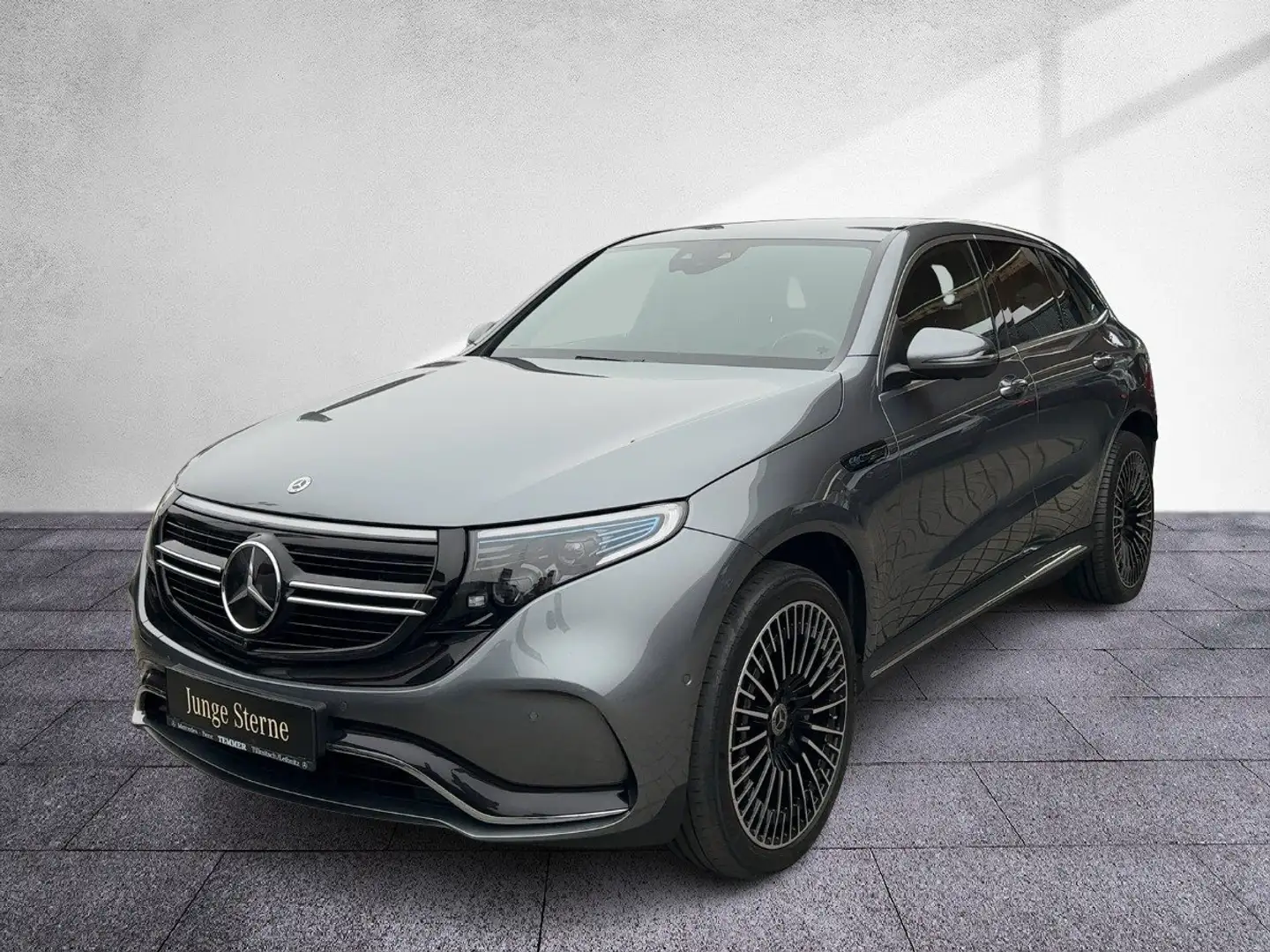Mercedes-Benz EQC 400 4MATIC AMG Fahrasisst LED 360°Kam Gris - 2