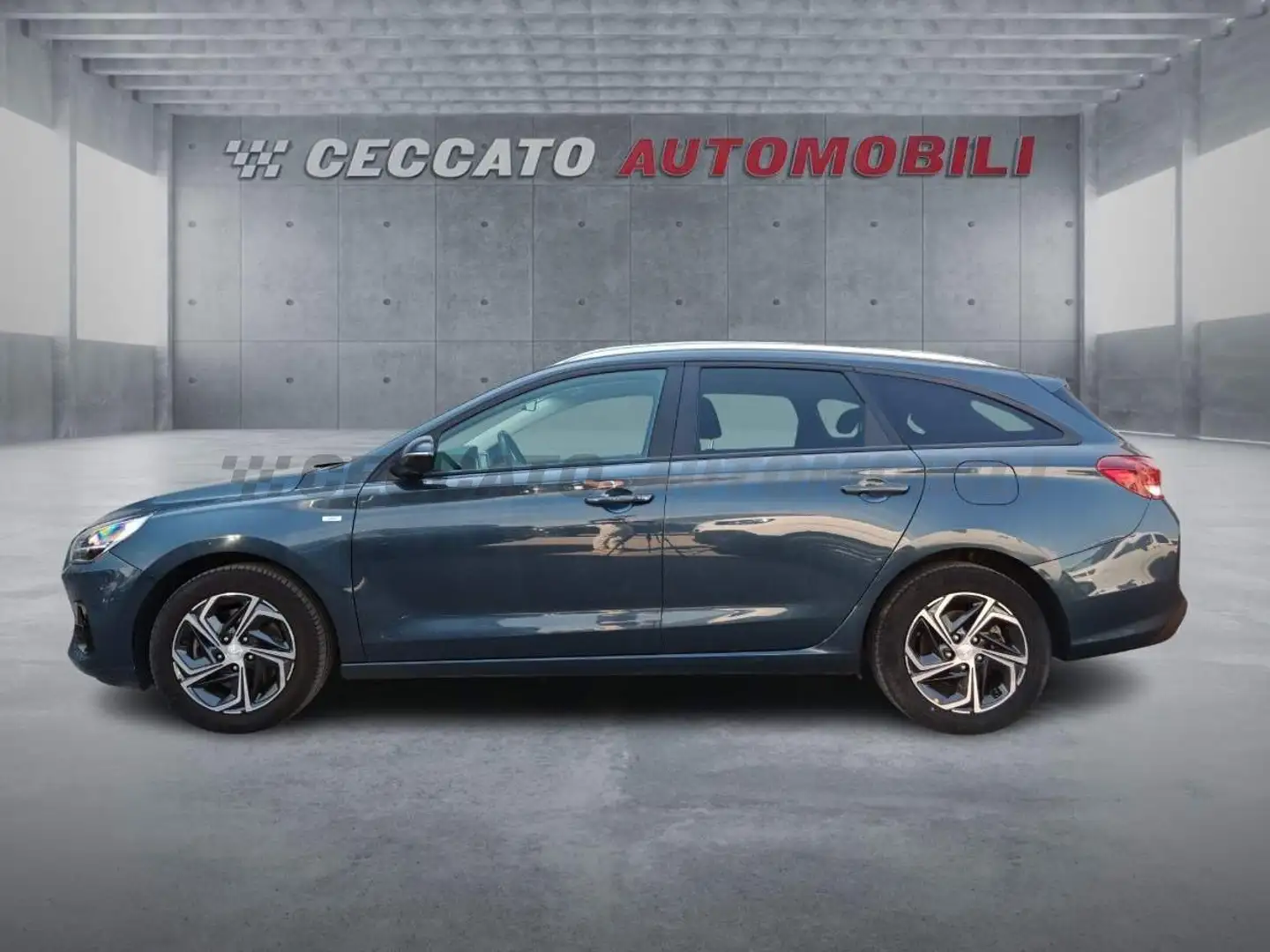Hyundai i30 i30 Wagon 1.0 t-gdi 48V Prime 120cv Modrá - 2