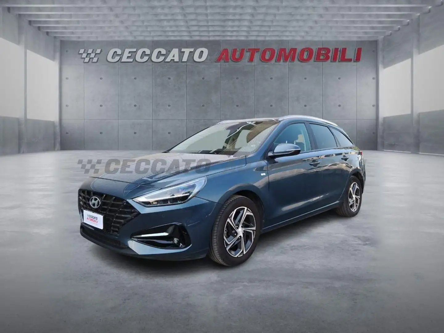 Hyundai i30 i30 Wagon 1.0 t-gdi 48V Prime 120cv Modrá - 1