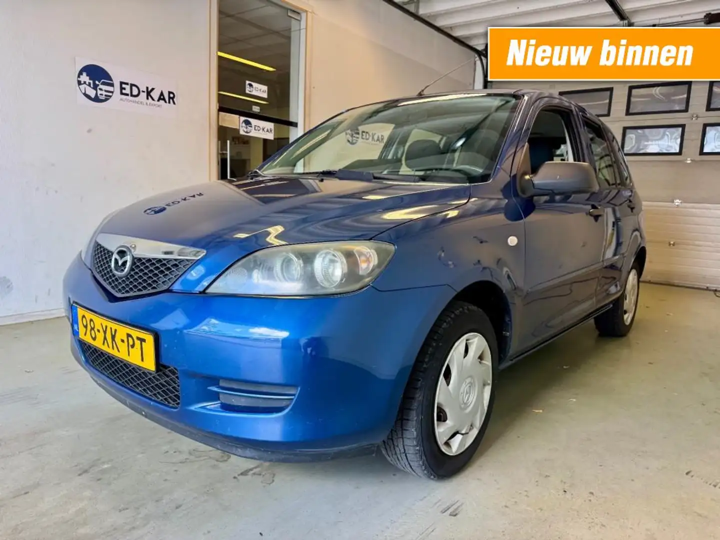 Mazda 2 1.4 Exclusive AIRCO DEALERONDERHOUDEN NAP APK Blauw - 1