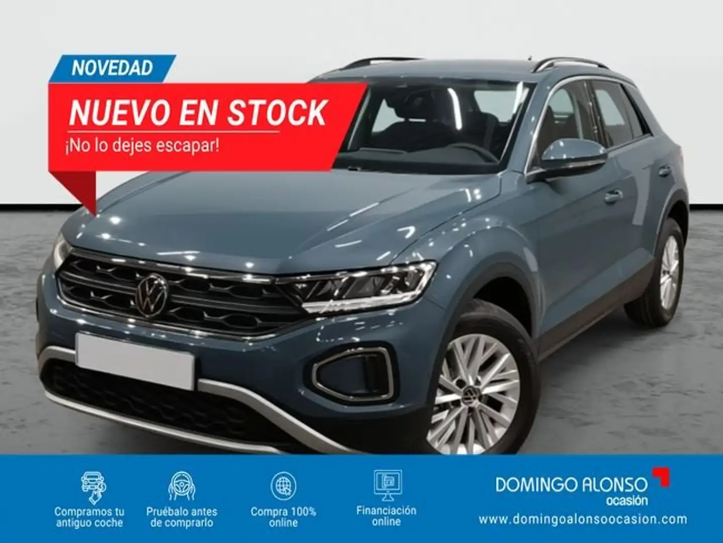Volkswagen T-Roc Nuevo  Connect 1.0 TSI 81 kW (110CV) SG6 (D113CX22 Azul - 1