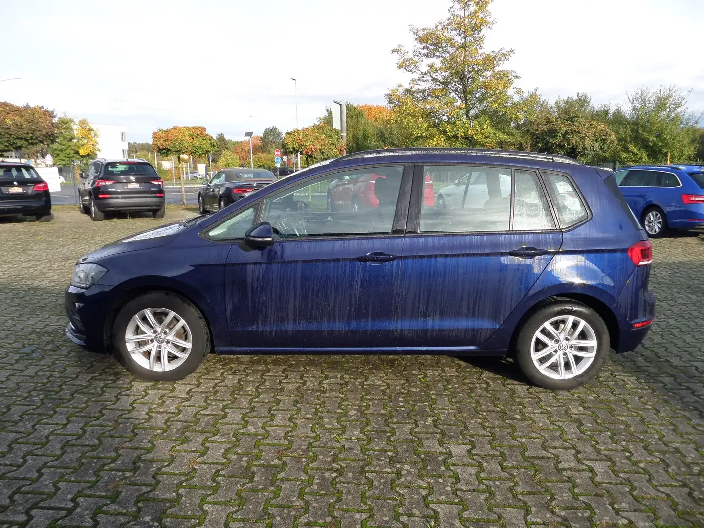 Volkswagen Golf Sportsvan Comfortline+1.Hand+Service-NEU+Klimatronic+Navi Azul - 1