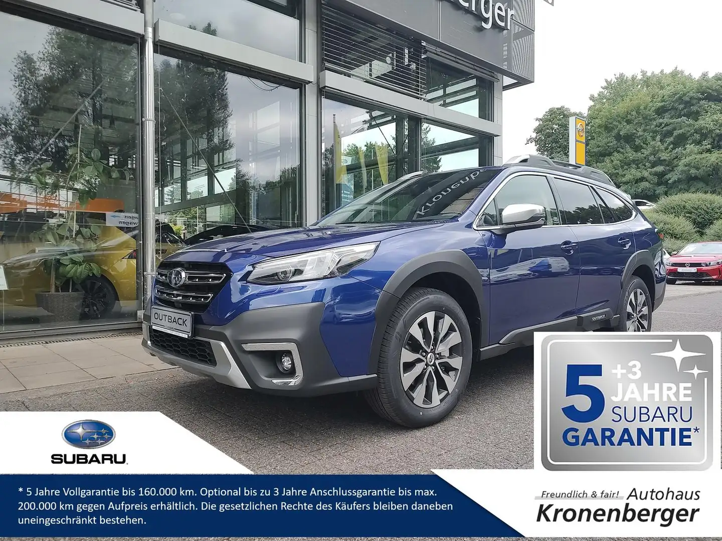 Subaru OUTBACK 2.0ie Platinum AWD Automatik Bleu - 1