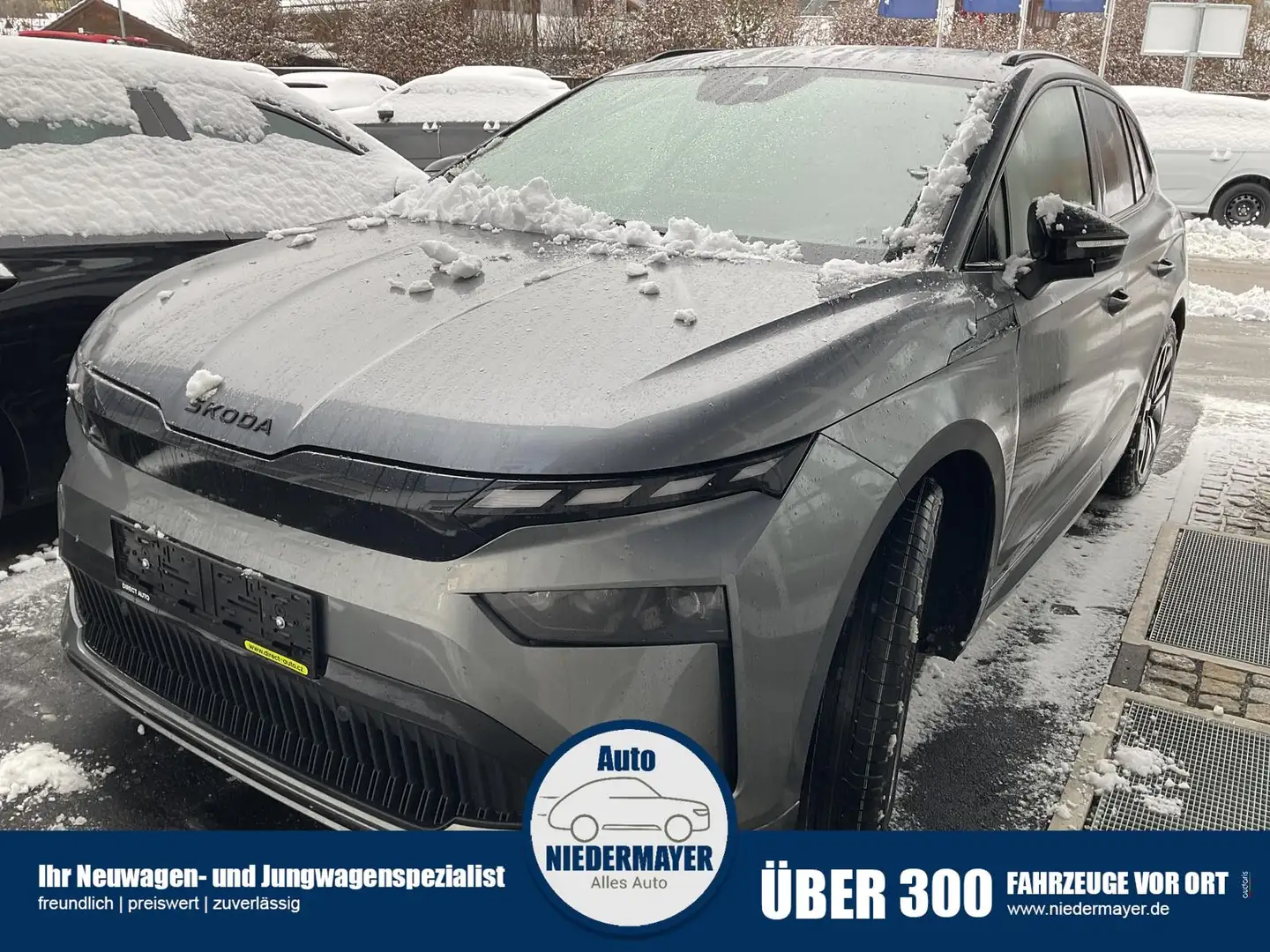 Skoda Enyaq 85x Sportline, AHK, Navi, Matrix, Side, Winter, 20 Gri - 1