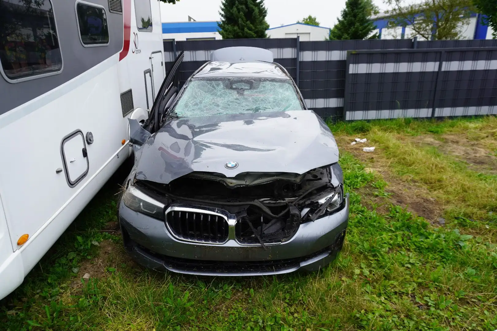 BMW 520 d Touring Blauw - 2