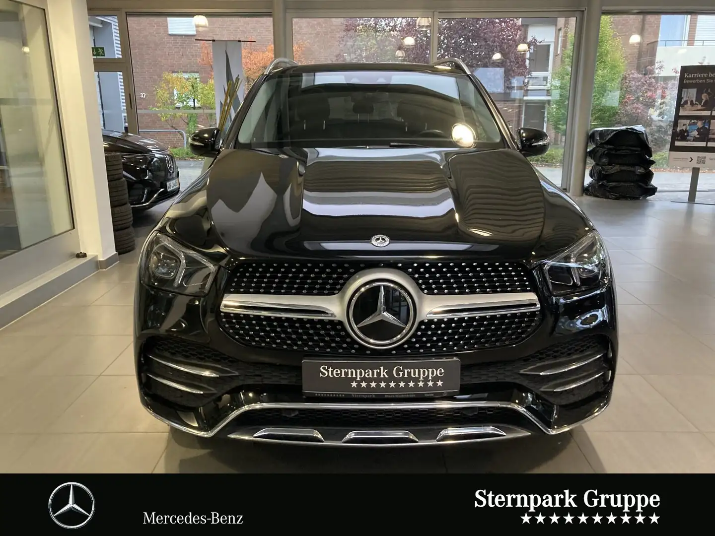 Mercedes-Benz GLE 300 GLE 300 d 4M AMG 7 Sitze+Pano+Distron+AHK+Memory Schwarz - 2