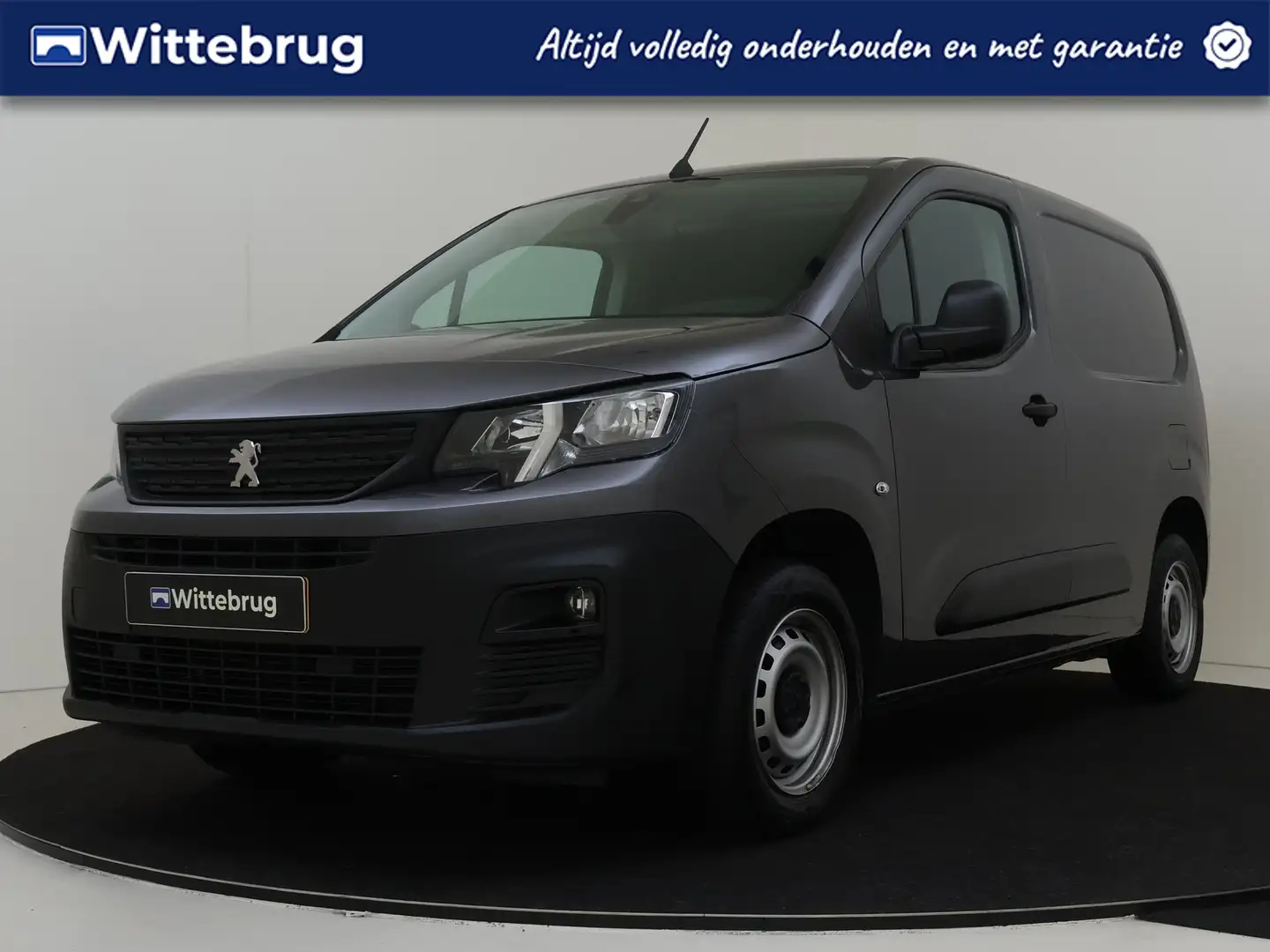 Peugeot Partner 1.5 BlueHDi 100 S&S L1 | RIJKLAAR! | 3 Zits | Navi Grijs - 1