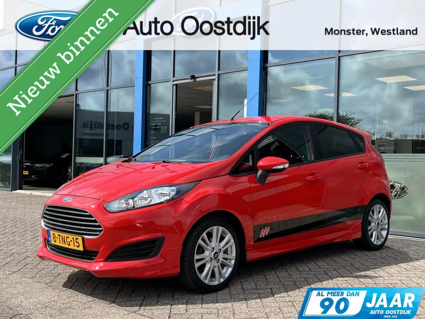 Ford Fiesta 1.0 EcoBoost Hot Hatch Edition 100PK NIEUWE DISTRI Rood - 1