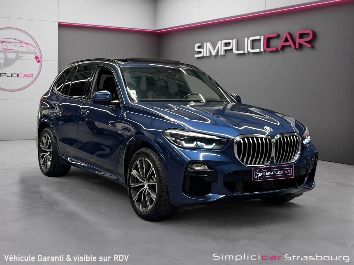 BMW X5 X5 xDrive45e 394 ch BVA8 M Sport Blau - 1