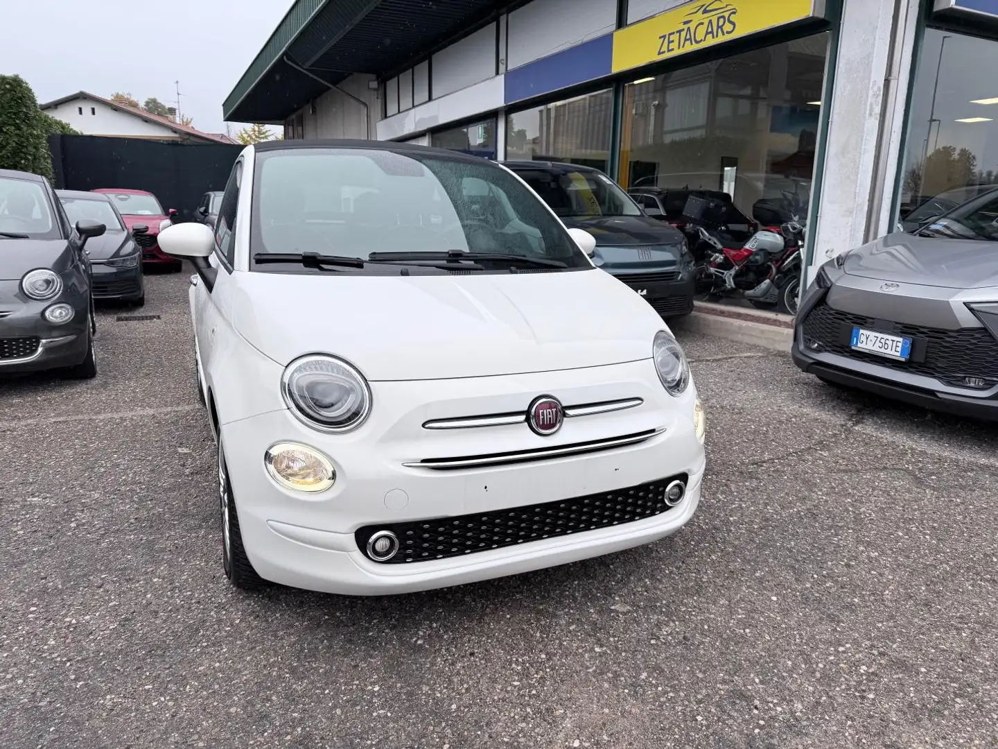 Fiat 500C 500C 1.0 hybrid Lounge 70cv Blanc - 2
