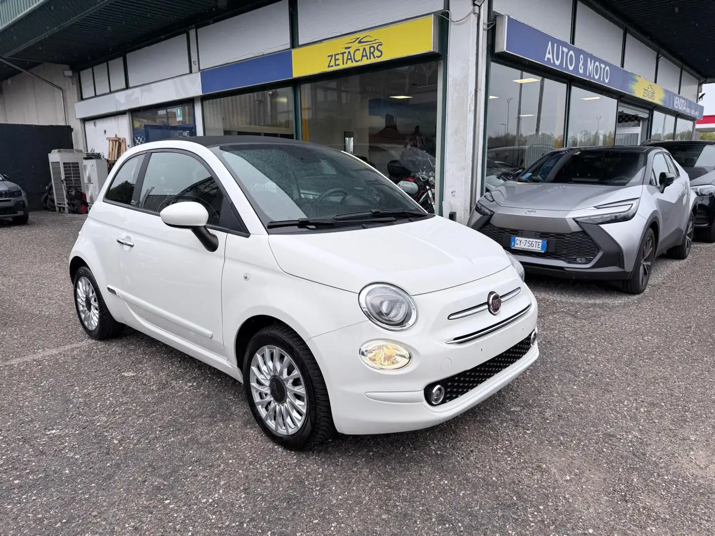 Fiat 500C 500C 1.0 hybrid Lounge 70cv Blanc - 1