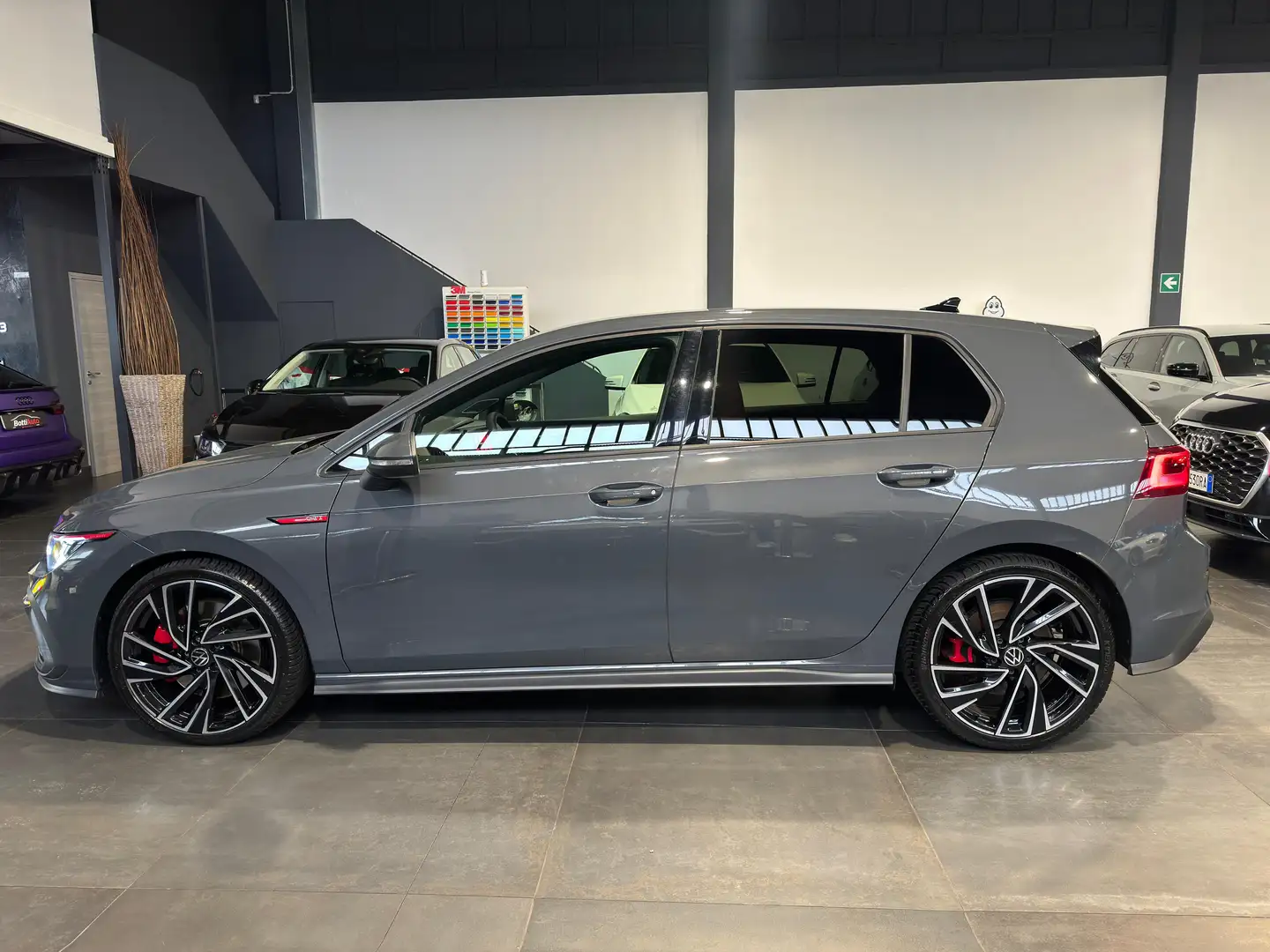 Volkswagen Golf GTI 8 DSG-IQ.LIGHT MATRIX-HARMAN KARDON -DCC-19 Grigio - 2