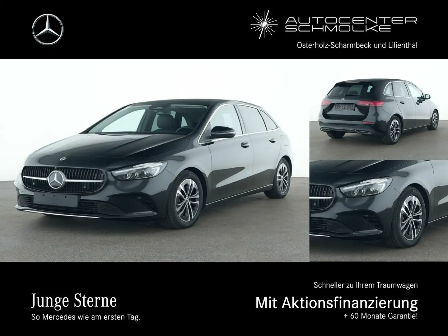 Mercedes-Benz B 180 B 180 PROGRESSIVE *TOTWINKEL*VERKEHRSZEICHENASS. Schwarz - 1
