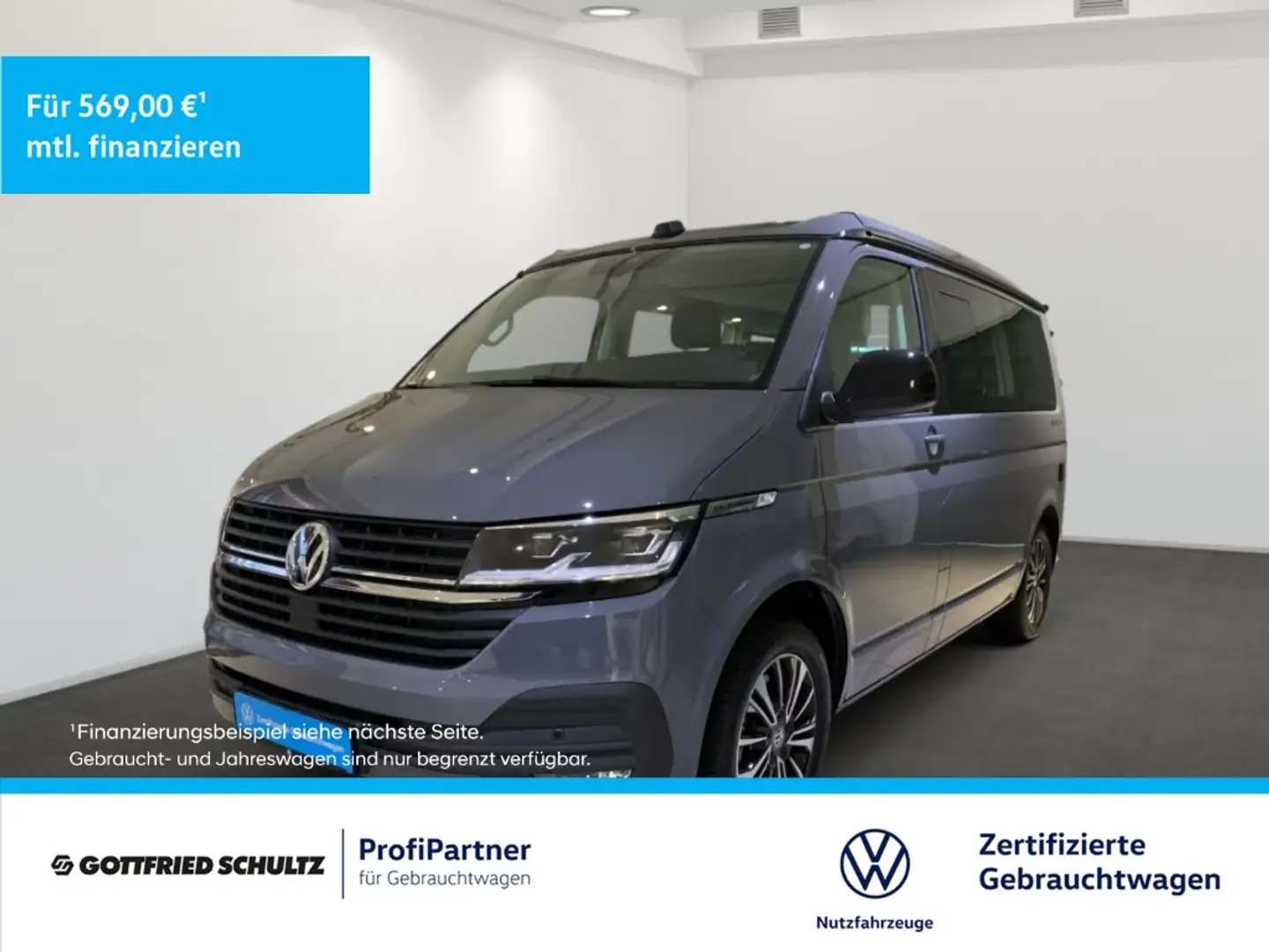 Volkswagen T6.1 California Beach Camper Edition 2.0 TDI DSG Grau - 1