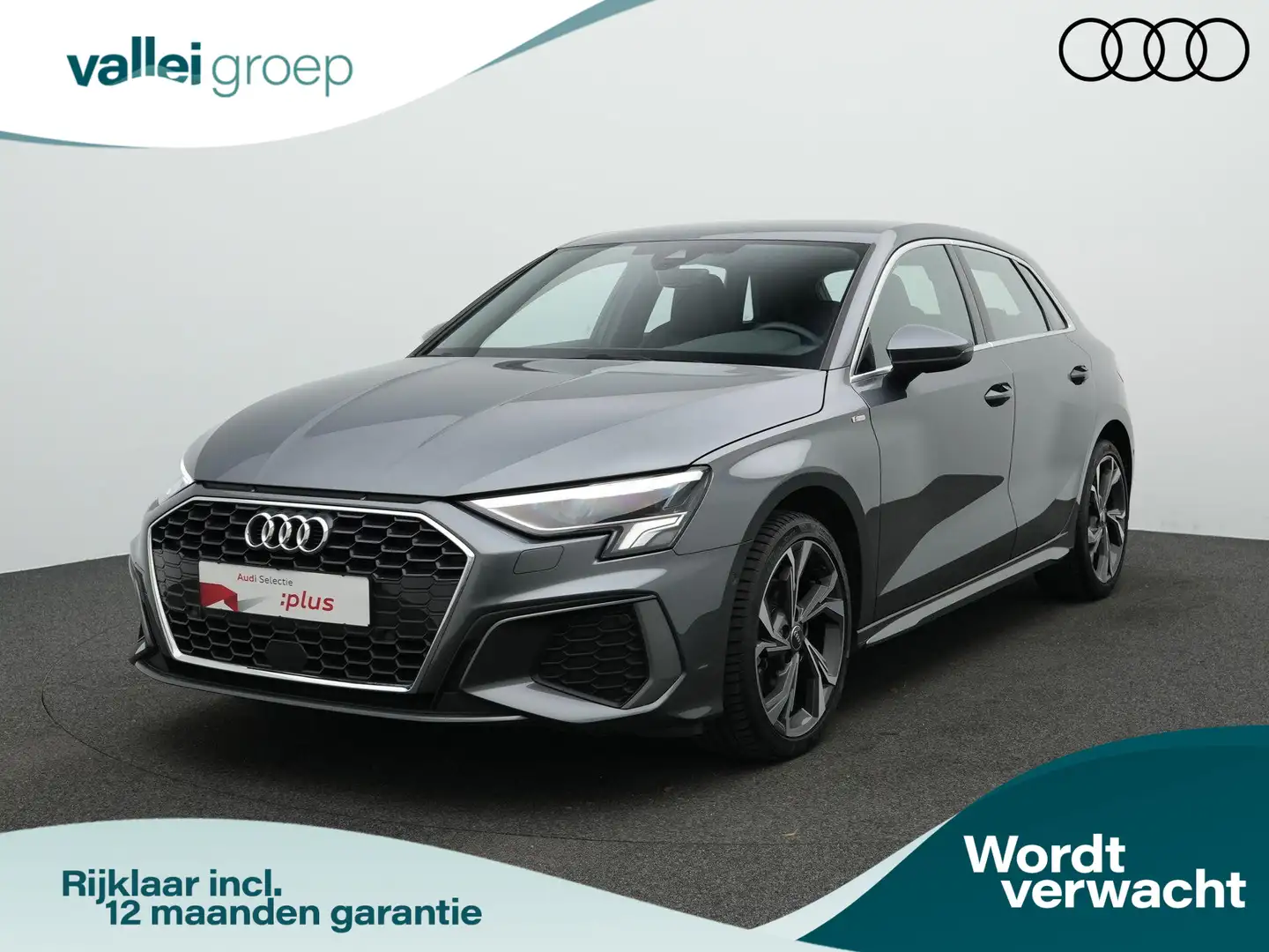 Audi A3 Sportback 35 TFSI 150 pk S-tronic S-Line | Navigat Grigio - 1