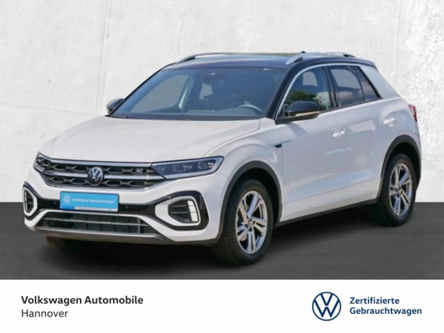 Volkswagen T-Roc 1.0 TSI R-Line Navi LED DigCockpit ACC PDC Weiß - 1