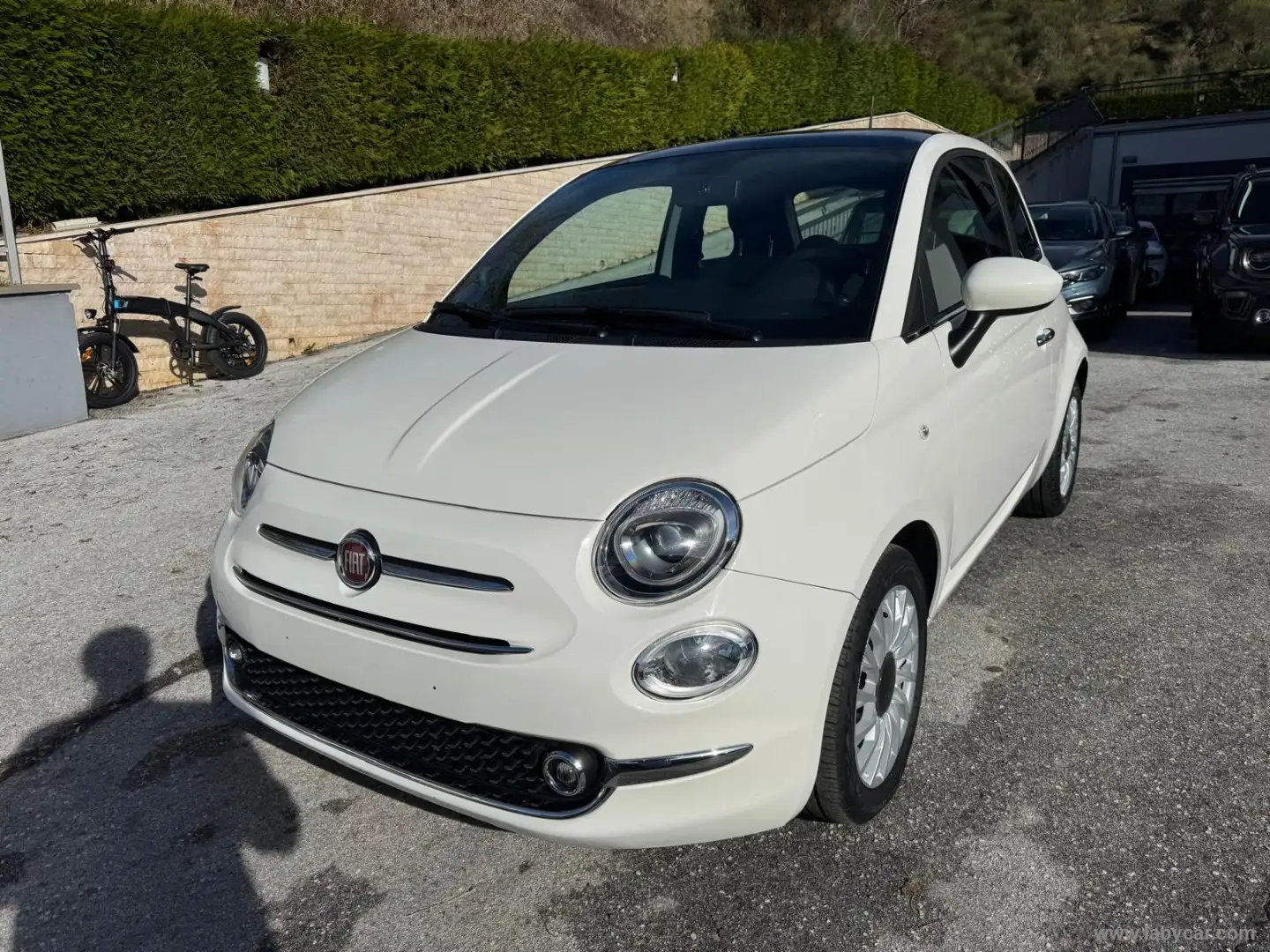 Fiat 500 1.0 Hybrid Dolcevita Wit - 1