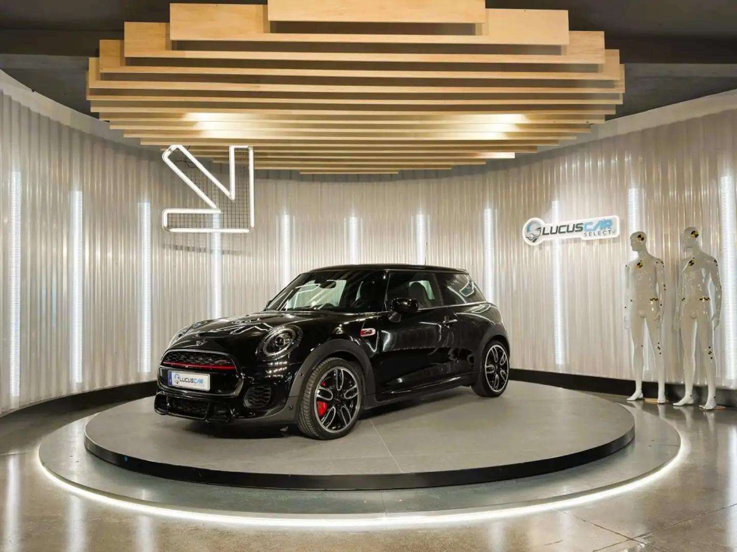 MINI John Cooper Works Aut. Zwart - 1