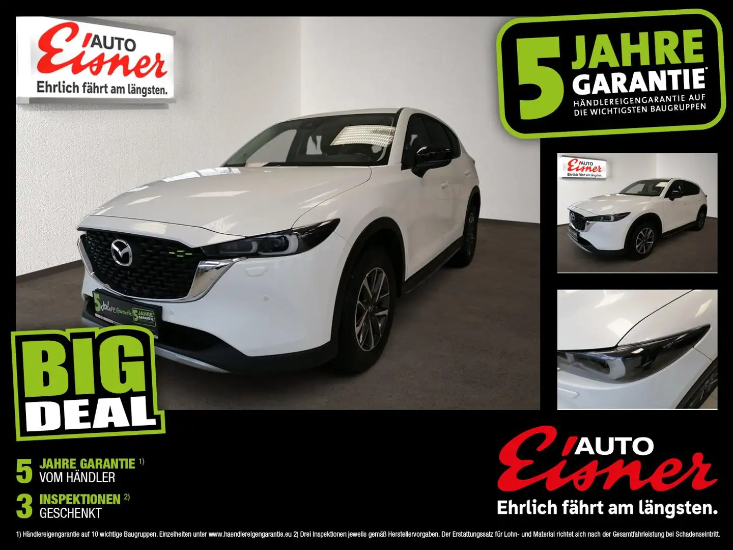 Mazda CX-5 CD184 AWD AT NEWGROUND BIG DEAL Weiß - 1