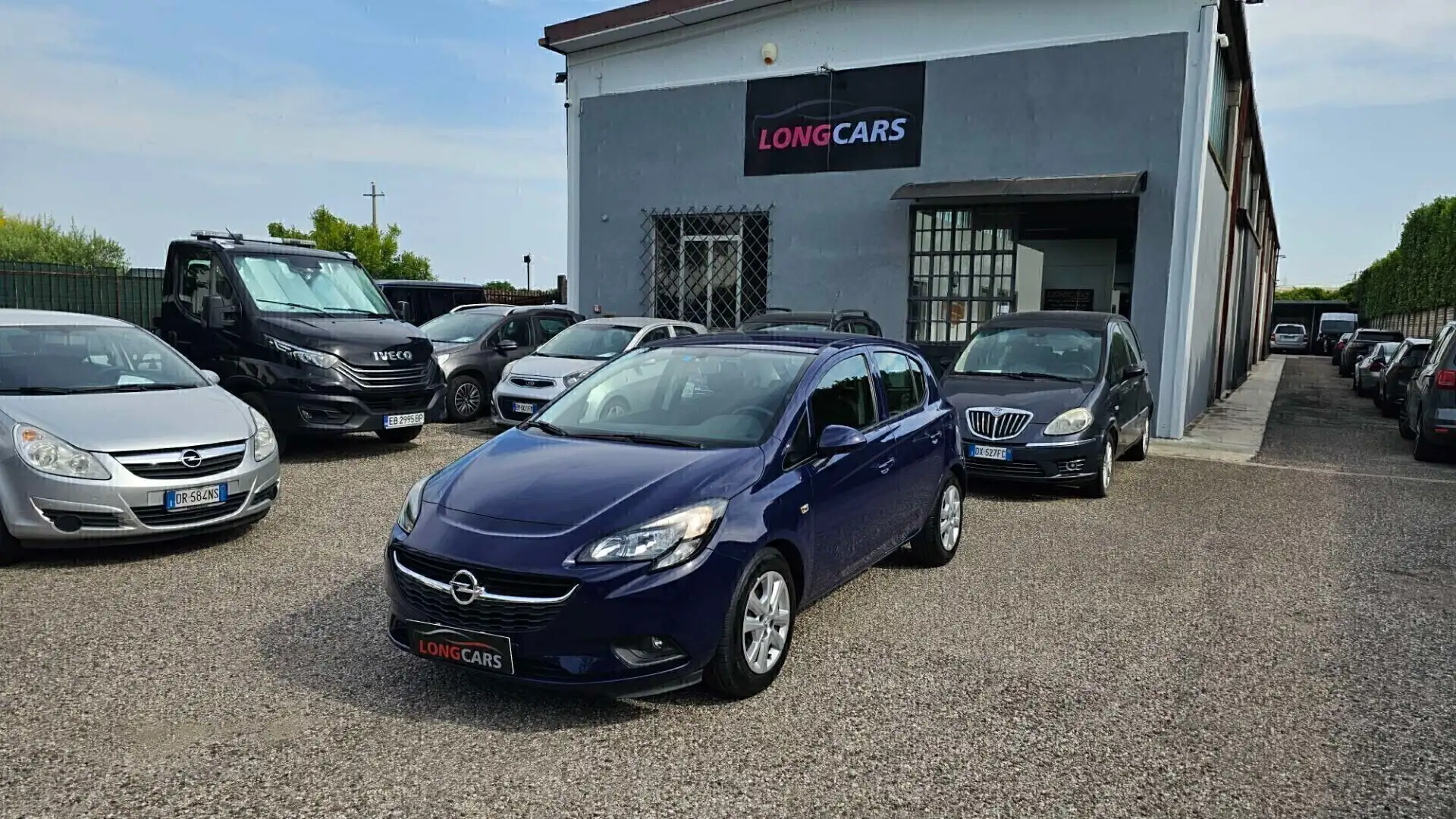 Opel Corsa 1.4 90CV GPL Tech 5 porte Cosmo Blauw - 1