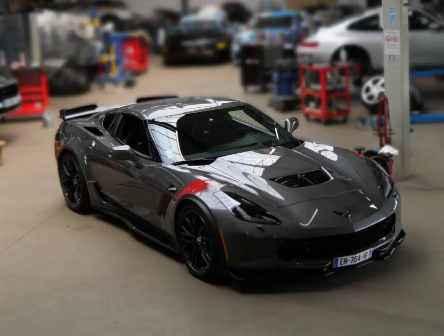 Chevrolet Corvette C7 Z06 Grau - 1