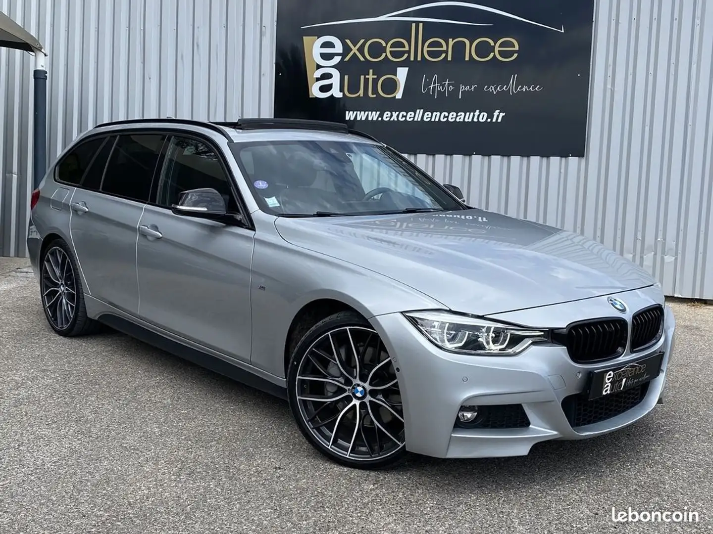 BMW 340 SERIE TOURING (F31) 340IA XDRIVE 360CH M SPORT EDITION PERFORMANCE Gris - 1