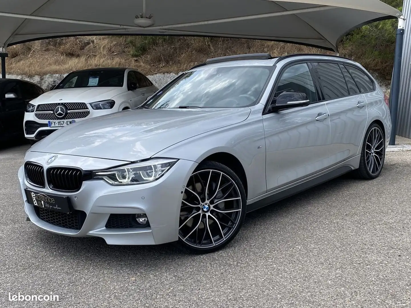 BMW 340 SERIE TOURING (F31) 340IA XDRIVE 360CH M SPORT EDITION PERFORMANCE Gris - 2