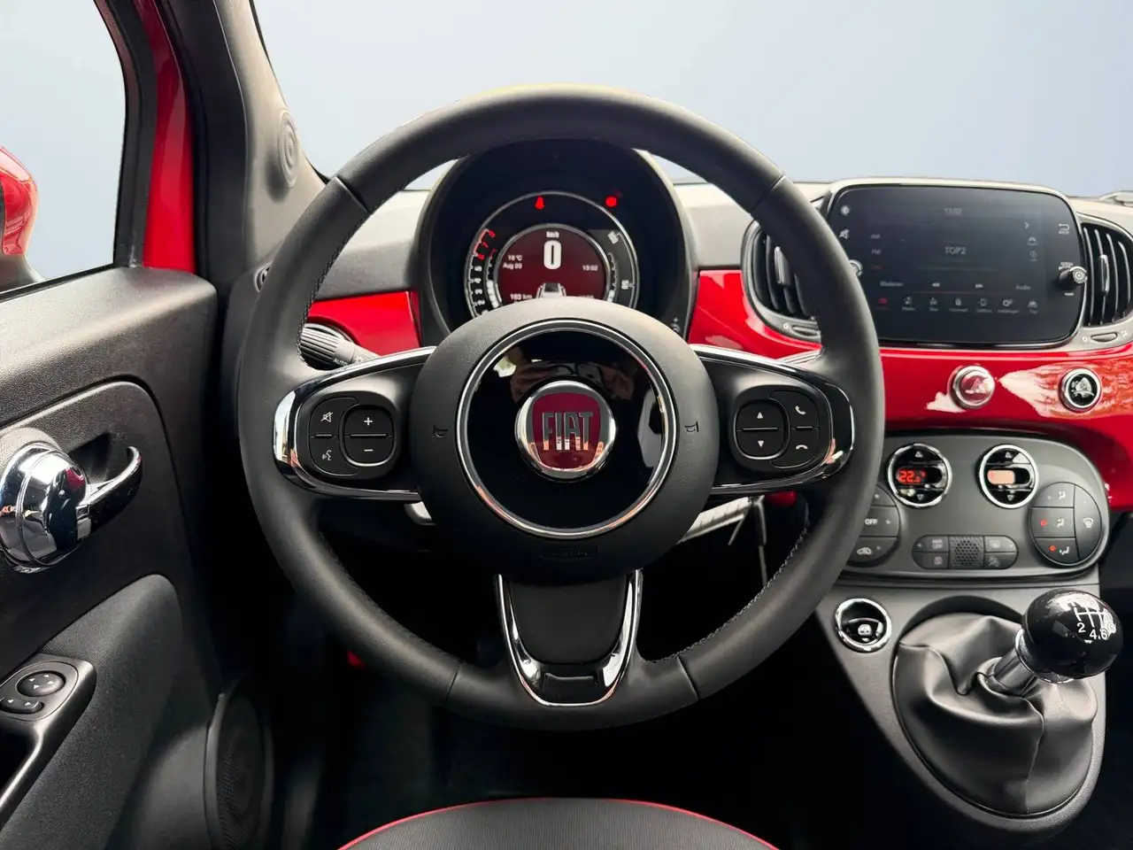Fiat 500 1.0*HYBRID*70PK*RED*CABRIO*CARPLAY*ANDROIDAUTO*GARANTIE, миниатюра 12